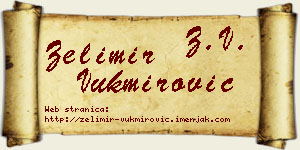 Želimir Vukmirović vizit kartica